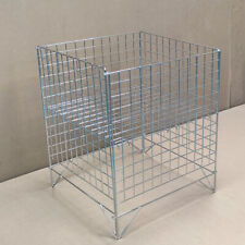 Chrome  Dump Bin Basket Retail