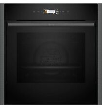 Neff N70 Slide and Hide B54CR71G0B Built-In Electric Single Oven - Graphite