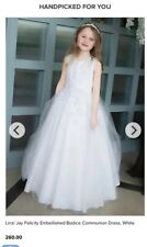 Linzi Jay First Holy Communion Dress Age 8XX , Shoes, Bag Excellent Condition