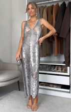 Zara Sequinned Midi Dress