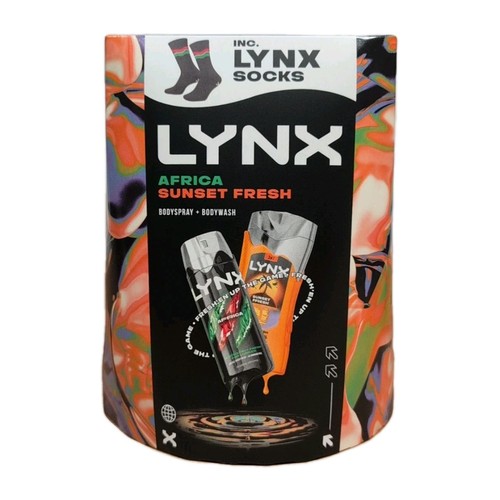 Lynx africa sunset fresh - lynx,
