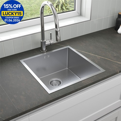 Stainless steel kitchen sink - steel,