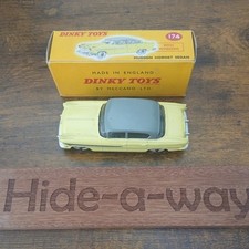 Boxed Dinky Toys No.174 Hudson Hornet Sedan Yellow/Grey 