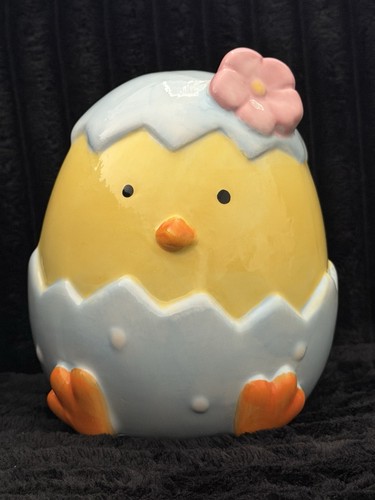 Ceramic easter chick hatching - easter,