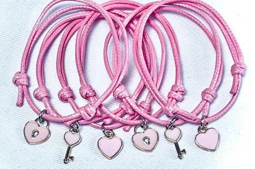 Heart friendship bracelets - heart,
