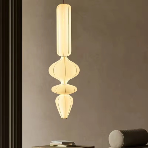 Luxury silk pendant light - silk,
