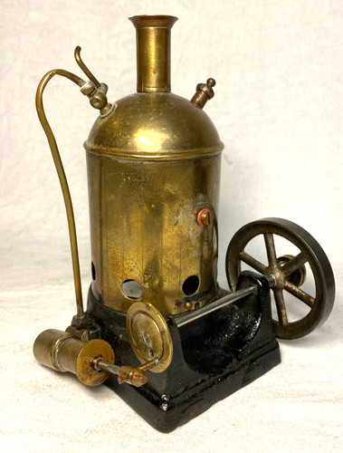 Vertical donkey steam - vertical,