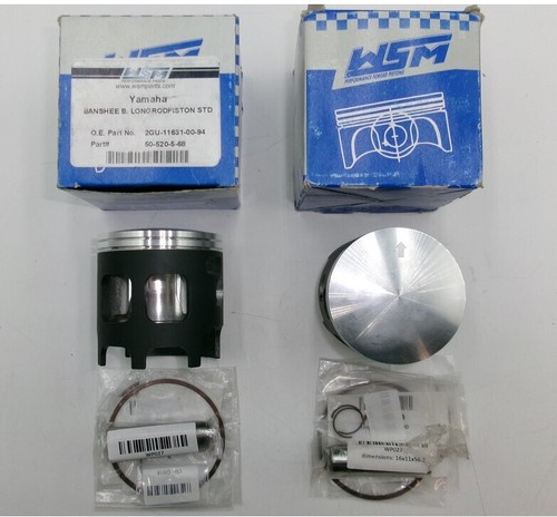Pair complete pistons wsm - complete,