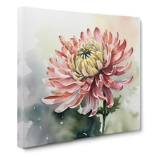 Chrysanthemum Canvas Wall Art