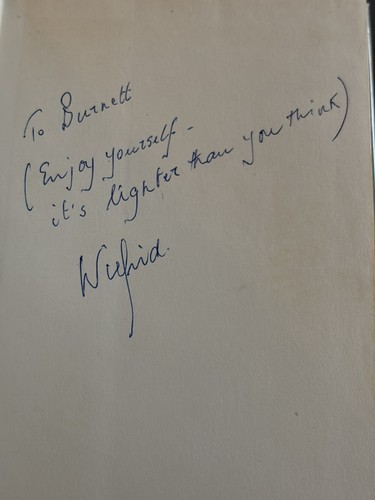 Signed wilfrid brambell - signed, brambell: