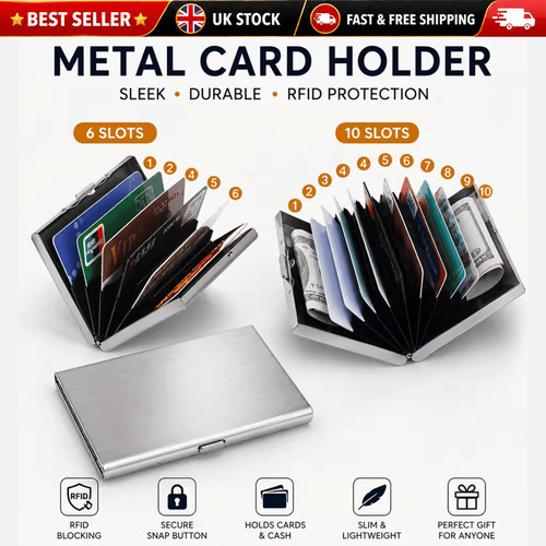 Rfid blocking metal credit - metal,
