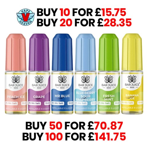 Vape heaven bar juice 5000 - bar,