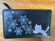 Ciccia Cat & Snowflakes Black