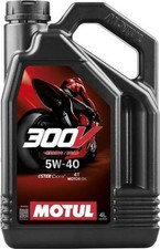 Motul 300V 4T Factory Line 5w-40 5w40 Racing Motorcycle Engine Oil - 4 Litres 4L
