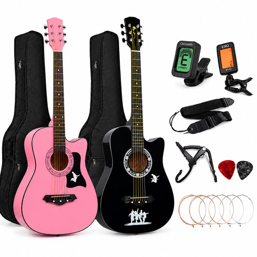 Full size acoustic guitar - 38",