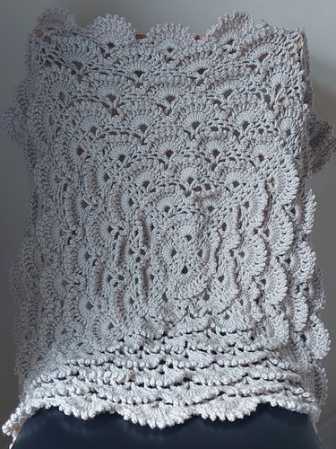 Crochet shawl baby - baby, blanket