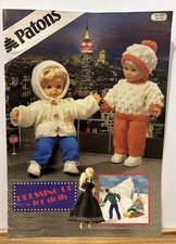 Vtg '87 Patons Barbie-16"- 24"