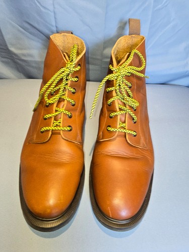 Solovair tan leather boots - tan,