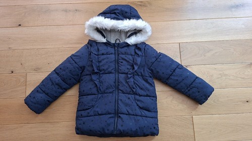 Warm navy winter - navy, coat