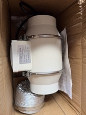 "ZA-100 4" 100mm Inline Duct