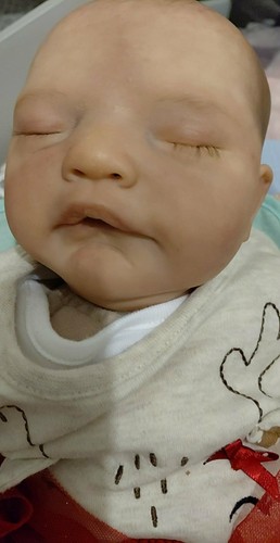 Reborn sleeping baby doll - baby,