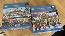 2x 1000 Piece Jigsaw Puzzles