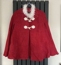 CHENILLE MATERIAL RED AND