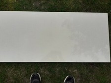Caesar Stone white with speckle, smooth finish, In good condition