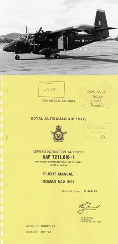 Gaf nomad manuals - nomad, 1970's