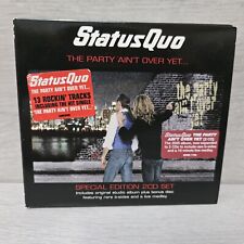 STATUS QUO - The Party Ain't Over Yet... Special Edition Expanded 2 Disc 2017 VG