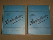 1907-08 ACADEMY ARCHITECTURE &