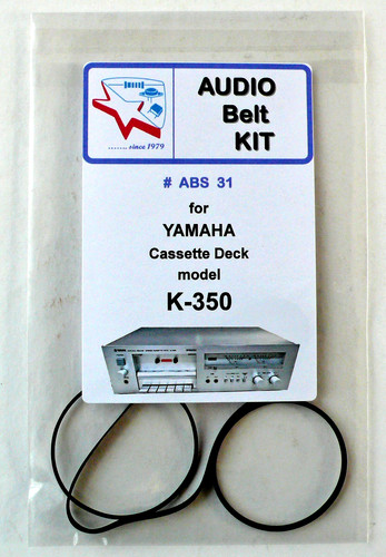 Belt kit for yamaha cassette - belt,