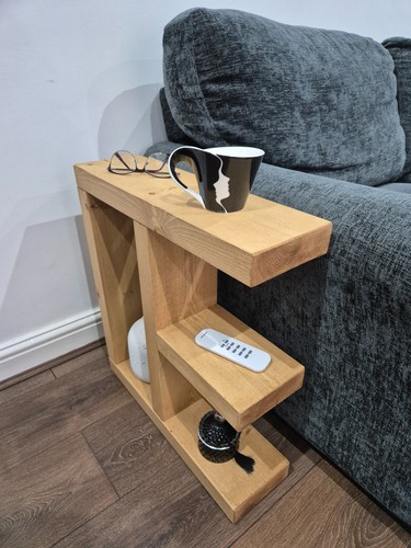Wooden emka sofa - wooden, side
