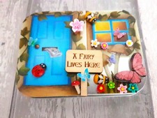 Diorama Tin Miniature "The Fairy House" handcrafted  Gifts