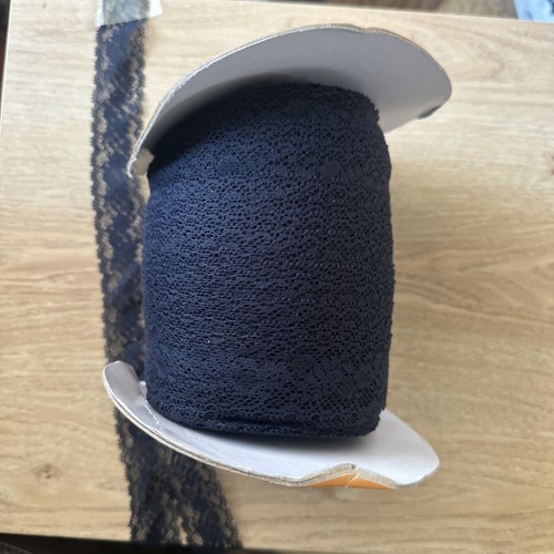 Large roll 32mm navy - navy, trim