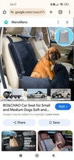 Dog car safety seat. Excellent condition.