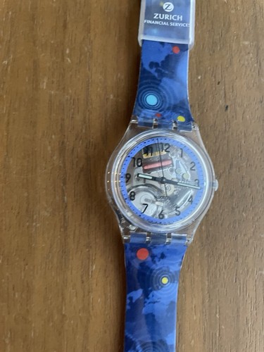Swatch watch zurich financial - watch,