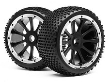 Maverick Blackout St Mounted Wheel And Tyre Pr (Mv24180)