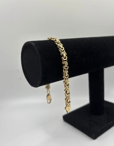 9ct gold byzantine - 9ct,