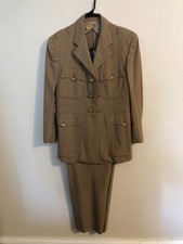 vtg WWII USN mens Khaki Summer