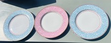 Pip Studio X3 Pink And Blue Dinner Plates 27 Cm 