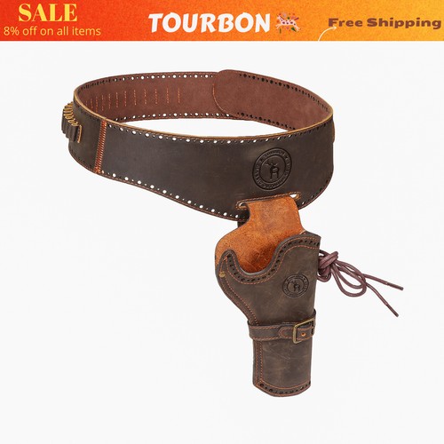 Tourbon leather pistol holster - leather,