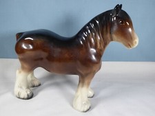 Porcelain Shire Horse -