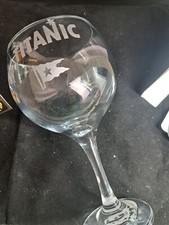 Titanic gin glass Captain E J