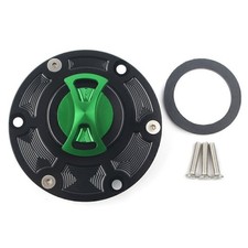 CNC Fuel Gas Tank Cap Cover Fit Aprilia RS125/RS250 RSV1000 Tiger 800 1050 Green