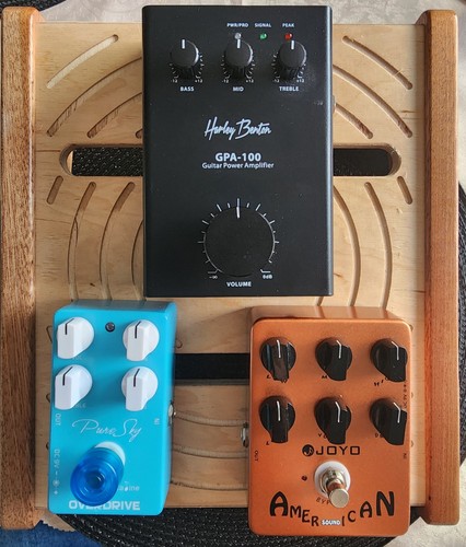 Pedalboard power amp preamp - power,