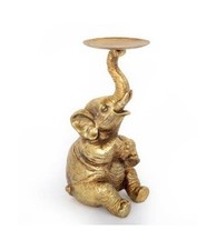 Detailed Gold Elephant Dinner