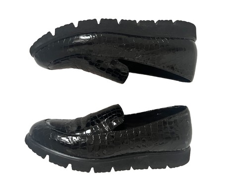 Vaneli black croc embossed - croc,