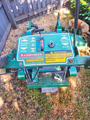 Ransomes petrol bobcat - ransomes,
