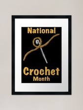National crochet month march - crochet,